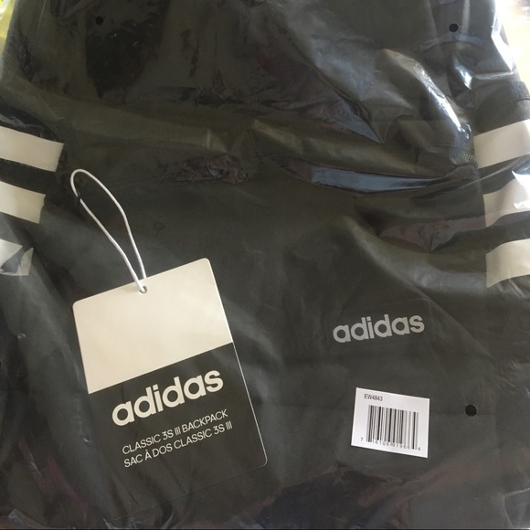 Adidas Classic 3S III Backpack - Picture 1 of 1